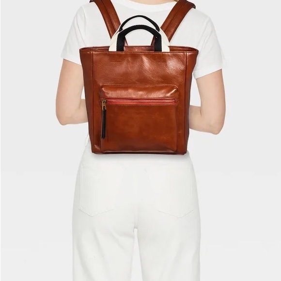 Universal Thread | Bags | Universal Thread Brown Leather Backpack ...